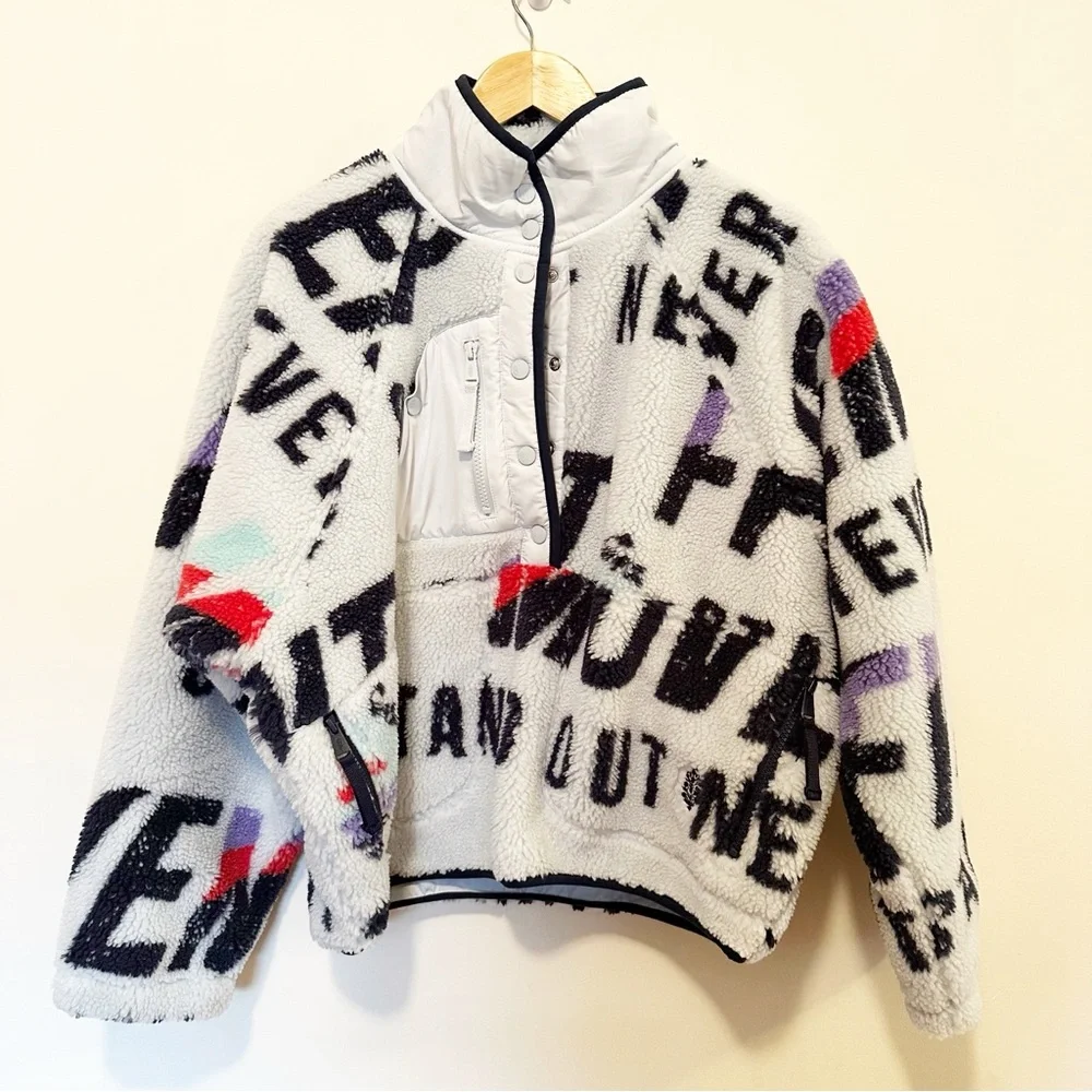 Free People Hit The Slopes Printed Pullover